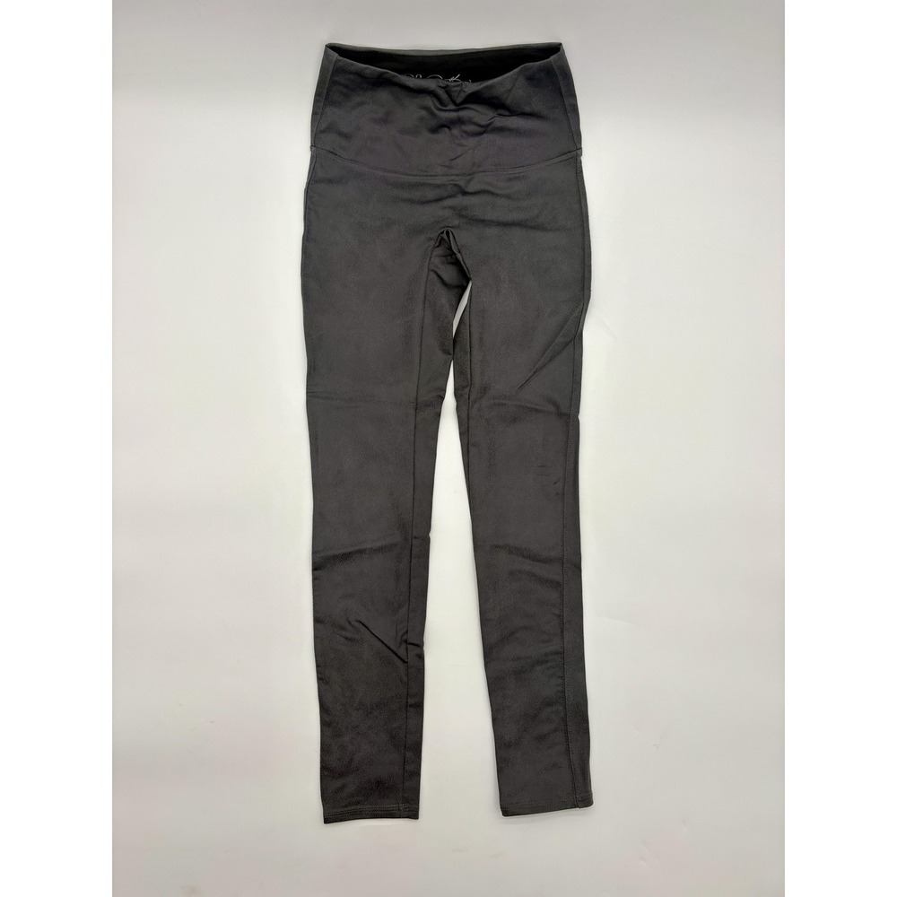 DG2 by Diane Gilman Leggings Womens XS Black High Rise Pull On Stretch Athletic
